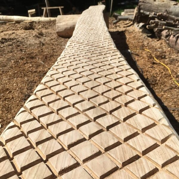 Wooden Walkway Closeup