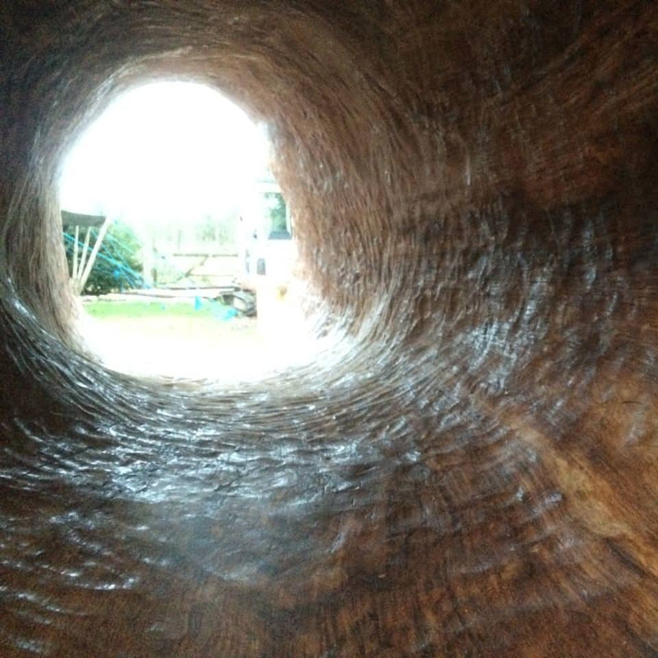 Wooden Tunnel