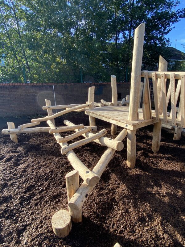 Climbing frames, playground, park, garden, school, natural play