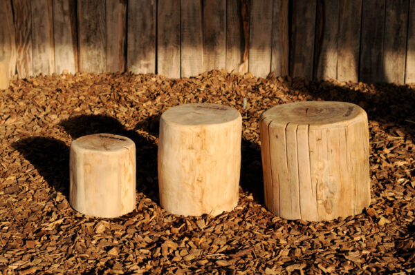 Log Seats x5
