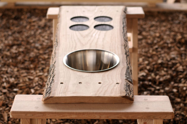 Mud kitchen, natural play