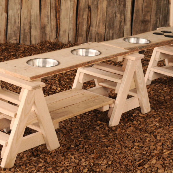 mud kitchen, natural play, small world, forest school, nursery