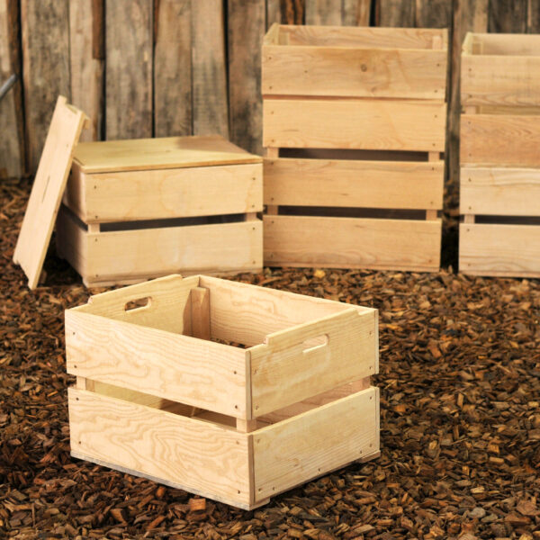 Kitchen Crate, Modular, mud, kitchen, storage, crate, box, wooden, forest school